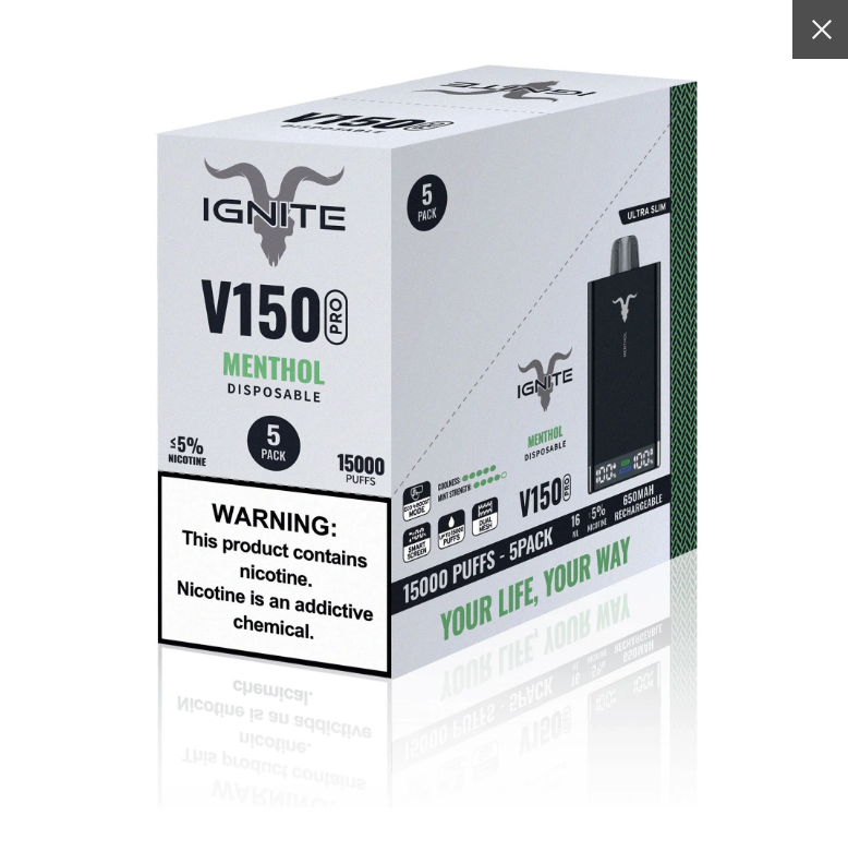 CAIXA IGNITE V150 PRO 5% – 10 UNIDADES